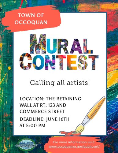 Rt 123 and Commerce Mural Contest Flyer (1)